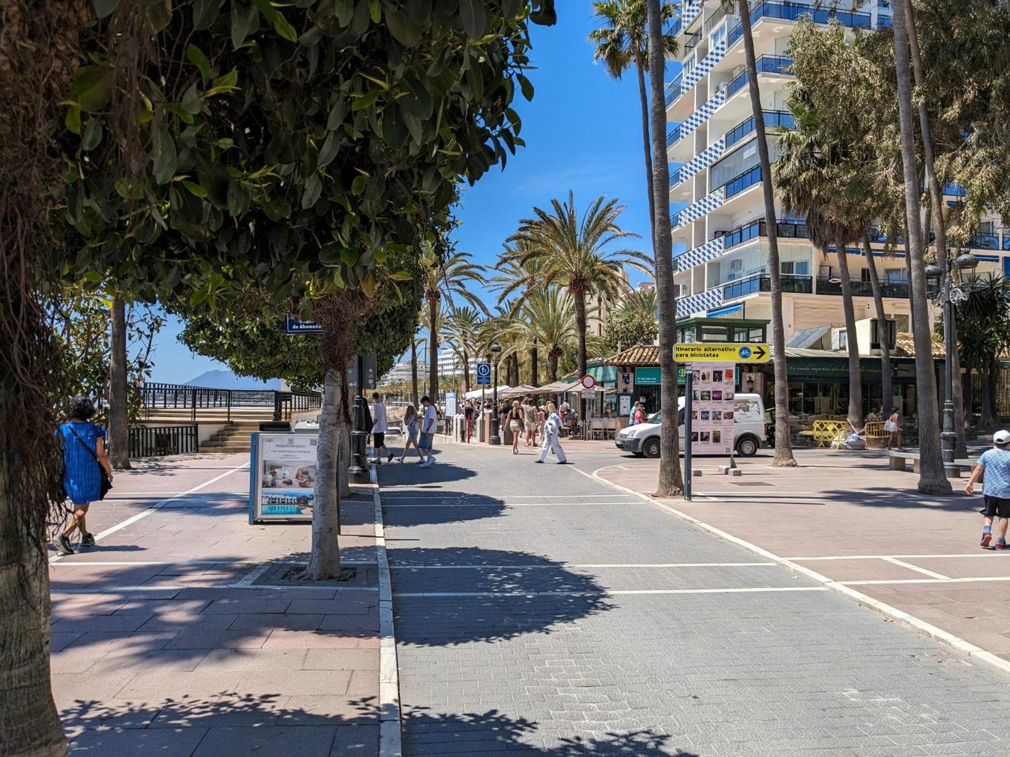 Apartamentos Con Vistas Y Terraza En מארבלה מראה חיצוני תמונה