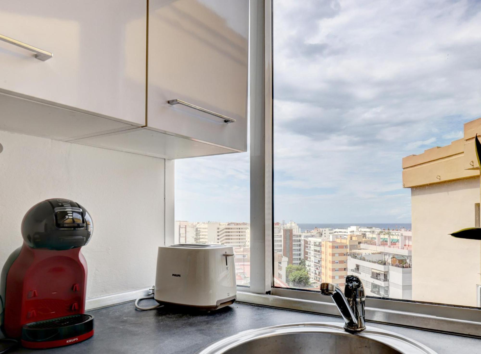 Apartamentos Con Vistas Y Terraza En מארבלה מראה חיצוני תמונה